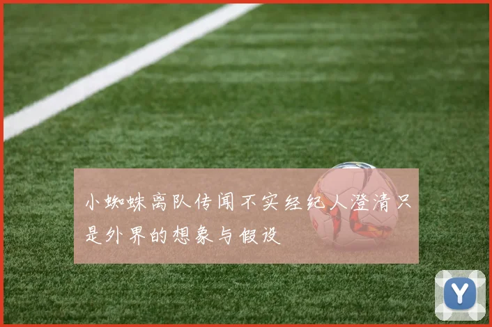 小蜘蛛离队传闻不实经纪人澄清只是外界的想象与假设